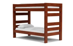 Kids Mor Furniture Young Pioneer Bunk Bed In Natural, Twin