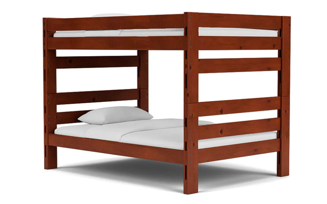 Kids Mor Furniture Young Pioneer Bunk Bed In Natural, Twin