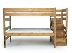 Kids Mor Furniture Young Pioneer Bunk Bed In Natural, Twin