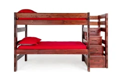 Kids Mor Furniture Young Pioneer Bunk Bed In Natural, Twin