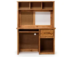 Kids Mor Furniture Young Pioneer Desk & Hutch In Natural