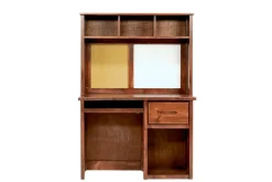 Kids Mor Furniture Young Pioneer Desk & Hutch In Natural