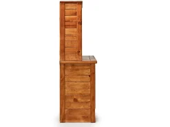 Kids Mor Furniture Young Pioneer Desk & Hutch In Natural