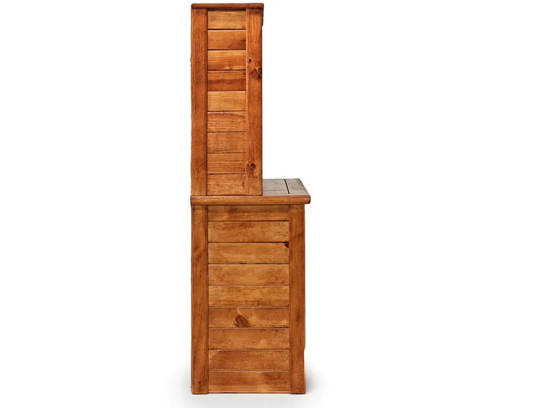 Kids Mor Furniture Young Pioneer Desk & Hutch In Natural