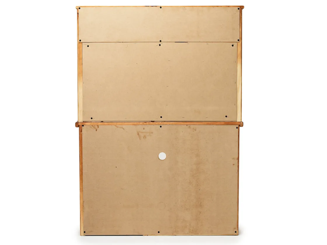 Kids Mor Furniture Young Pioneer Desk & Hutch In Natural
