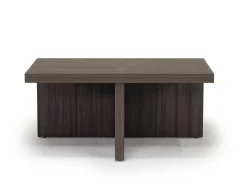 Mor Furniture Zendex Coffee Table & End Table Set In Brown